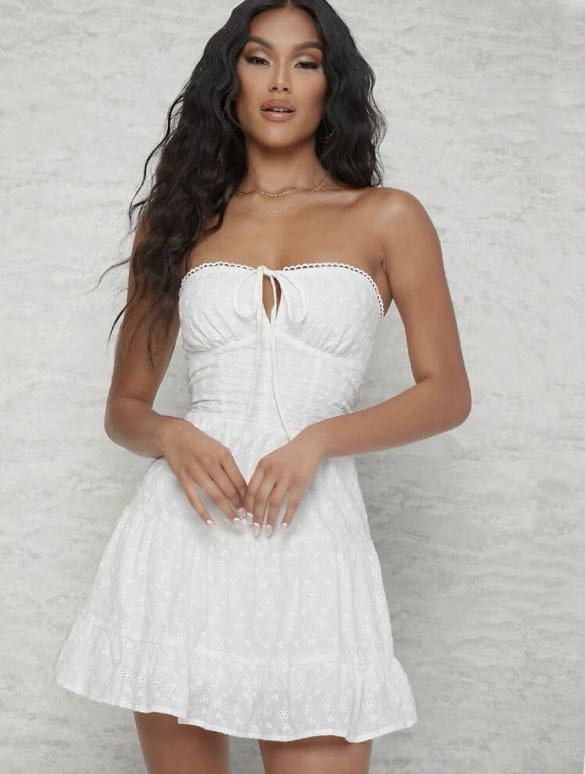 White tube dress near on sale me