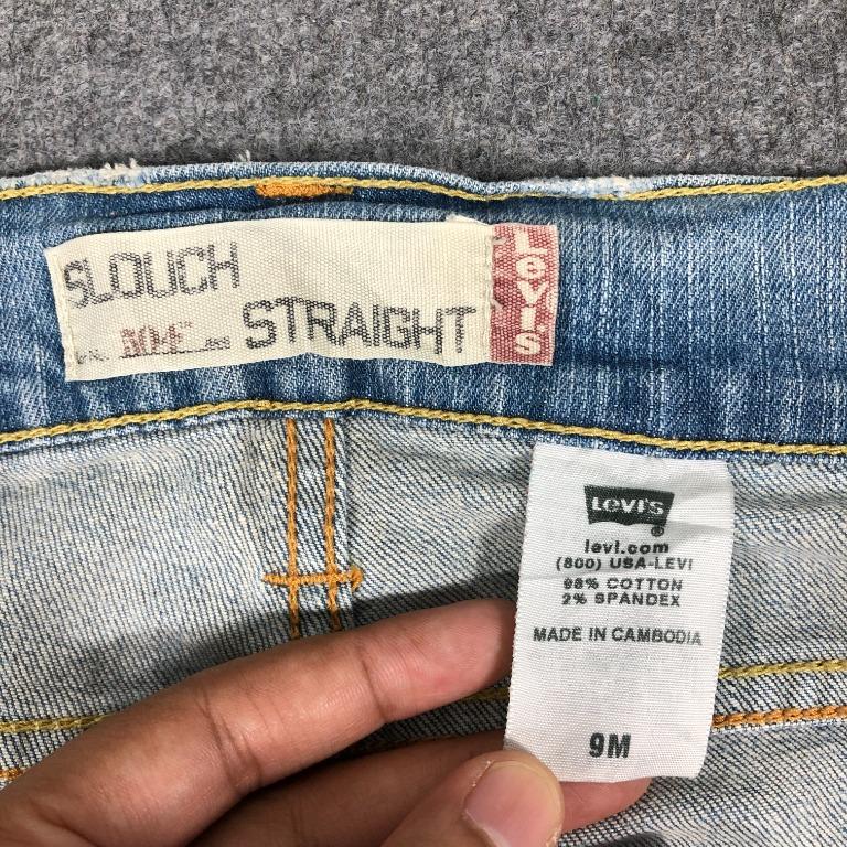 Levi s 504 slouch discount straight women s jeans
