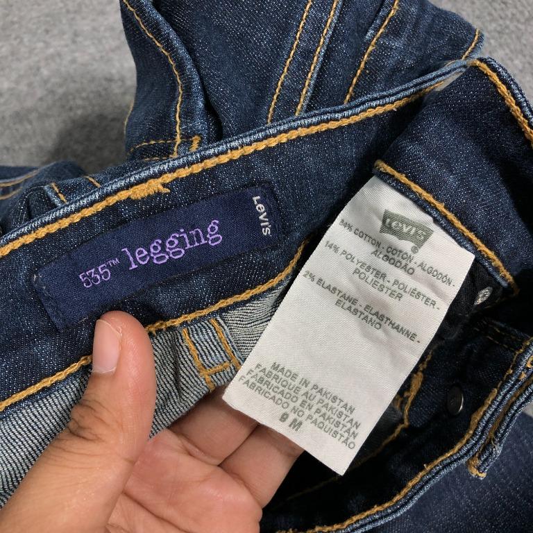 Levi's 535 legging jeans hotsell