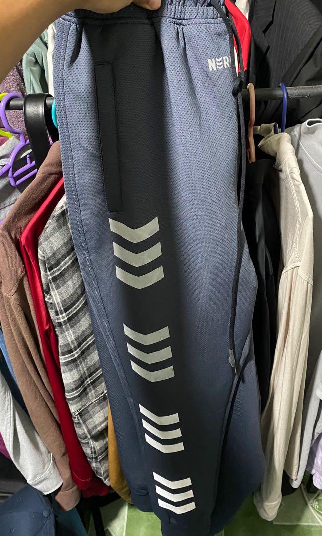 WTS USED NERDUNIT REFLECTIVE EMBLEM LINE TRACK JACKET & PANT