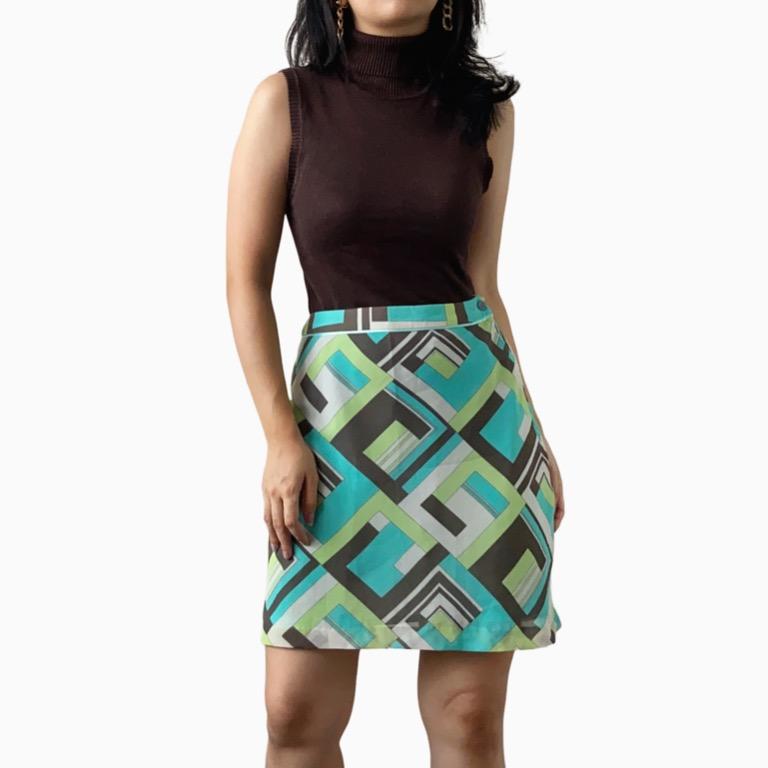 High waisted on sale short flowy skirts
