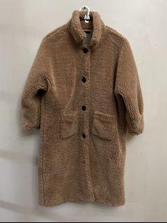 Zaful long fur coat