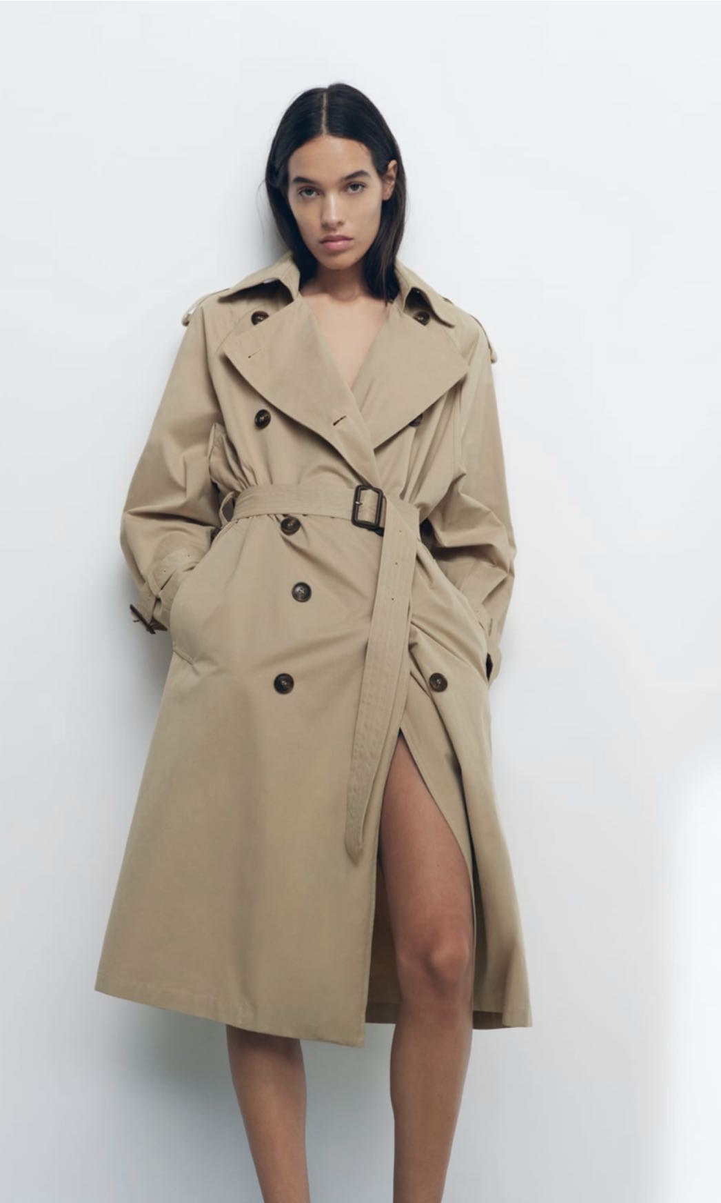 Trench coat best sale women zara