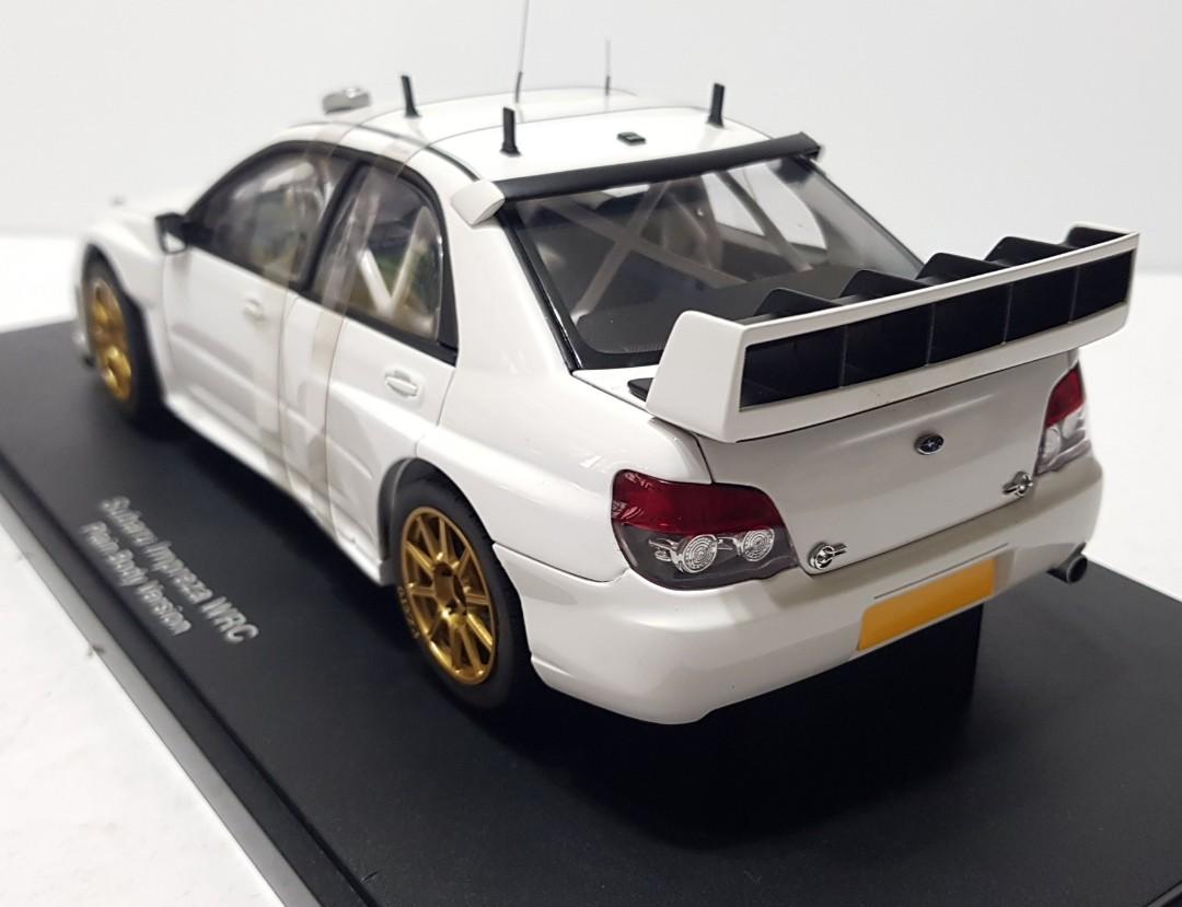 Subaru Impreza WRC 2003 plain body white 1/18 Autoart (D'occasion) à