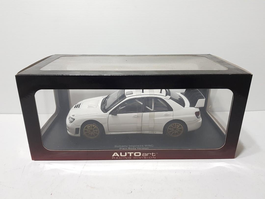 1/18 Autoart Subaru Impreza WRC Plain Body Version not Minichamps ...