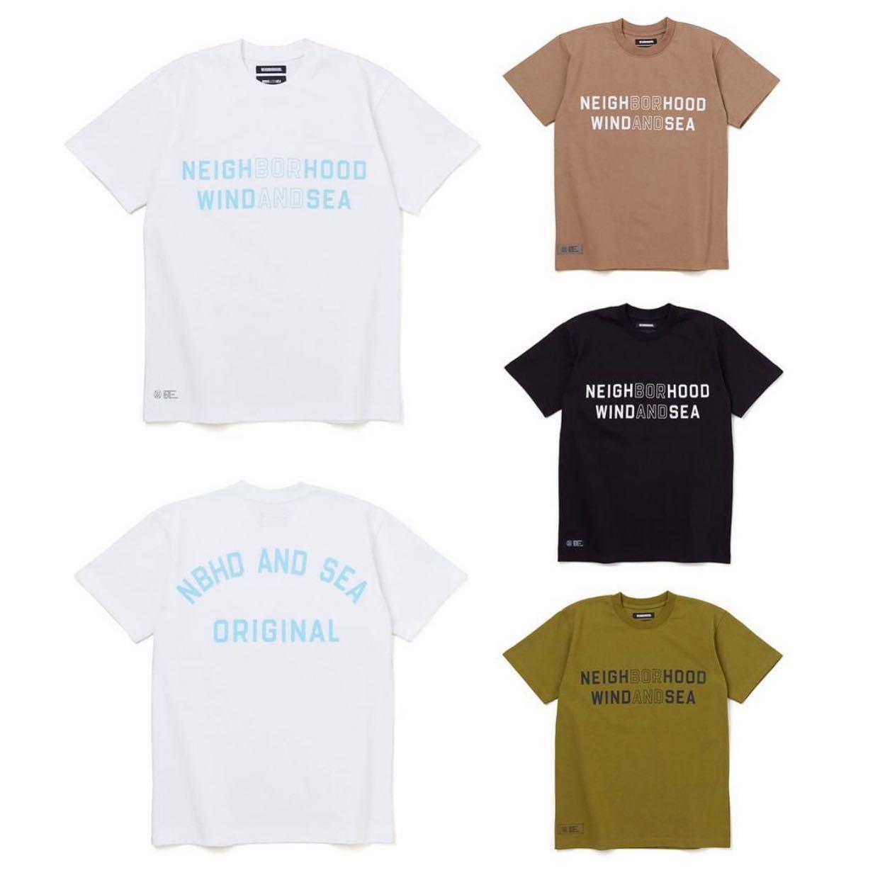 WINDANDSEA Wind And Sea T-shirt Logo Embroidery White WIND