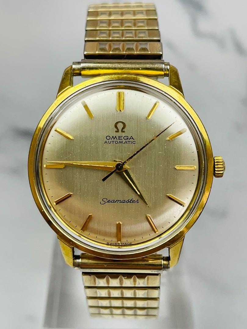 210797 Omega Seamaster Vintage Men s Auto Watch Ref 165.001 Cal