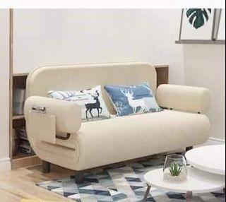 3in1 double reclining sofa bed chair