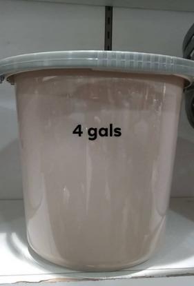 4 & 5 GAL MEGABOX PAIL WITH DIPPER (Category: Bathtub & Bath Accessories) located in Quezon City. Submitted by uno_store (Listing ID 1172701810, Image 2). Description: 4 GAL / 5 GAL PAIL & DIPPER - MEGABOX 4 GAL - P 365 5 GAL - P 465 PM for details and deliveries +639669963543.