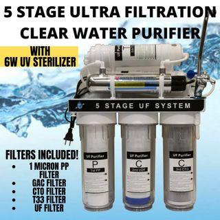 6 Stage  UF Alkaline Water Purifier System