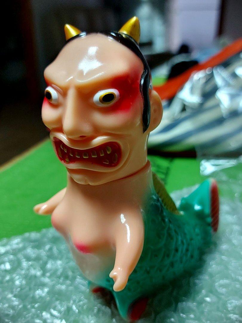 izumonster ナマナリ人魚Sofubi 膠公仔, 興趣及遊戲, 玩具& 遊戲類