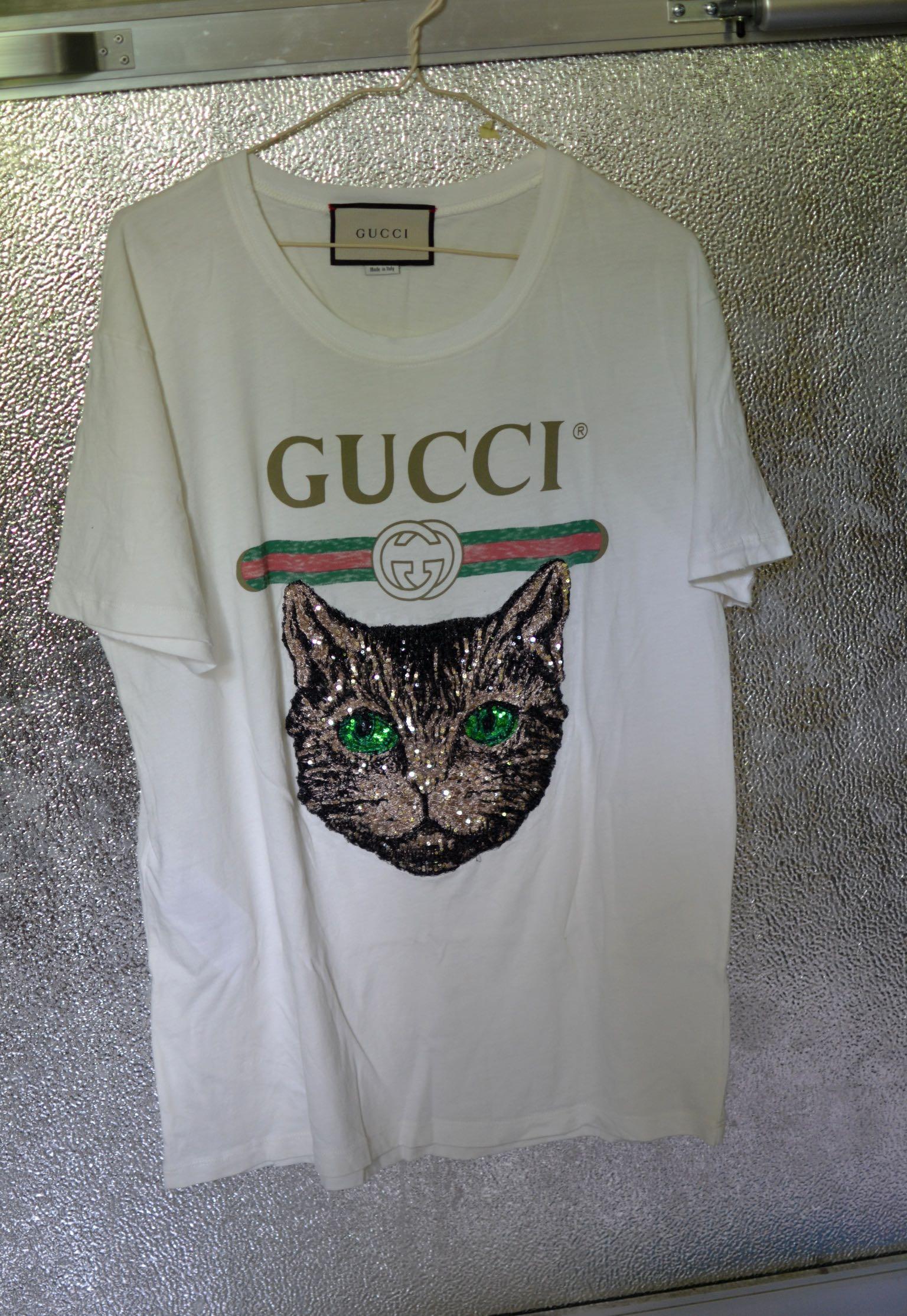 Gucci Mystic sequin Tshirt Women s Fashion Tops Shirts on Carousell