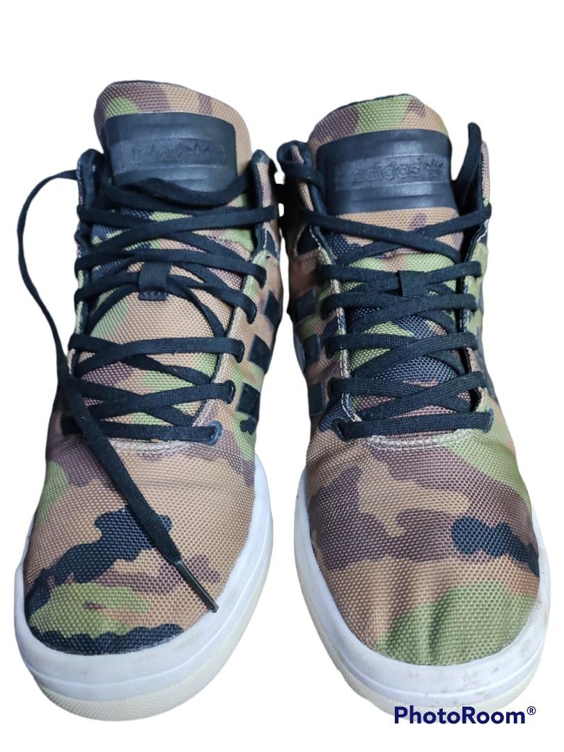 Adidas camo high shop top shoes