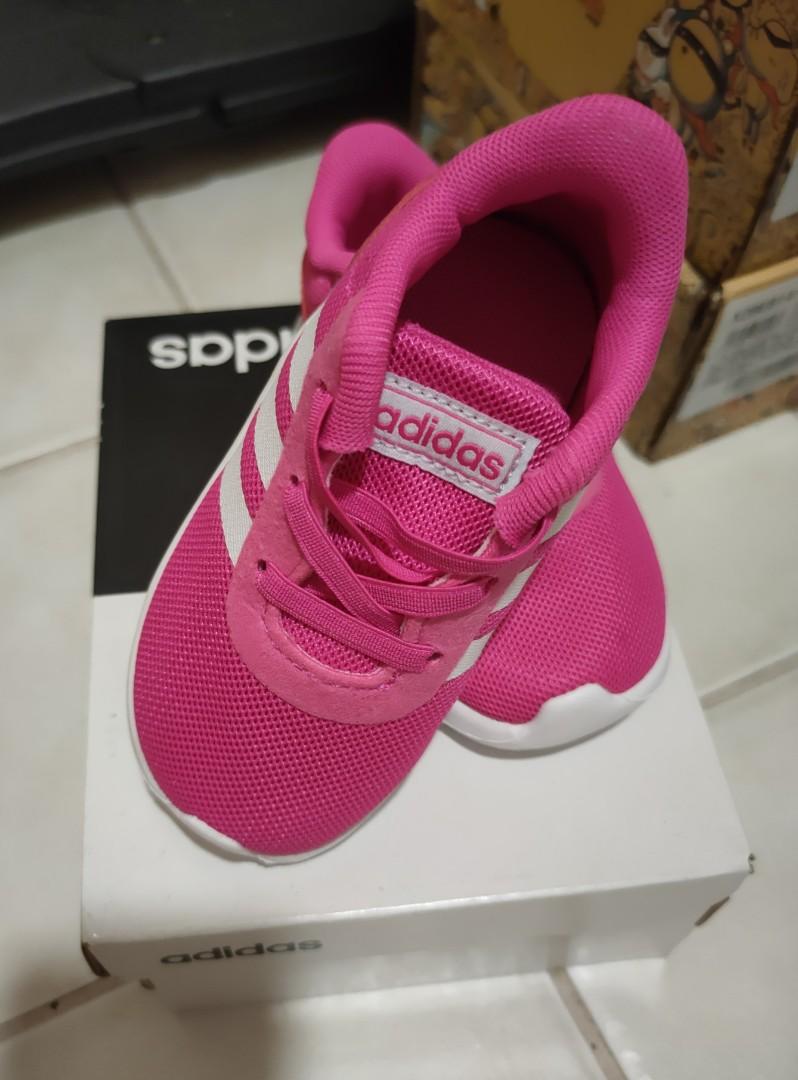Adidas youth shoes pink discount