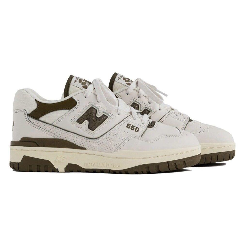 Aime Leon Dore x new balance 550 olive, 他的時尚, 鞋, 運動鞋在旋轉拍賣