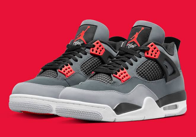 Air Jordan 4 Infrared GS Men s Fashion Footwear Sneakers on