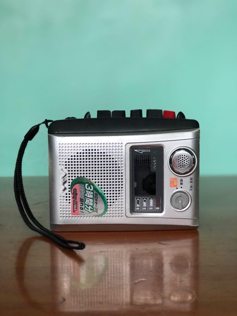AIWA TP-550 カセットテープレコーダー ジャンク - ポータブルプレーヤー