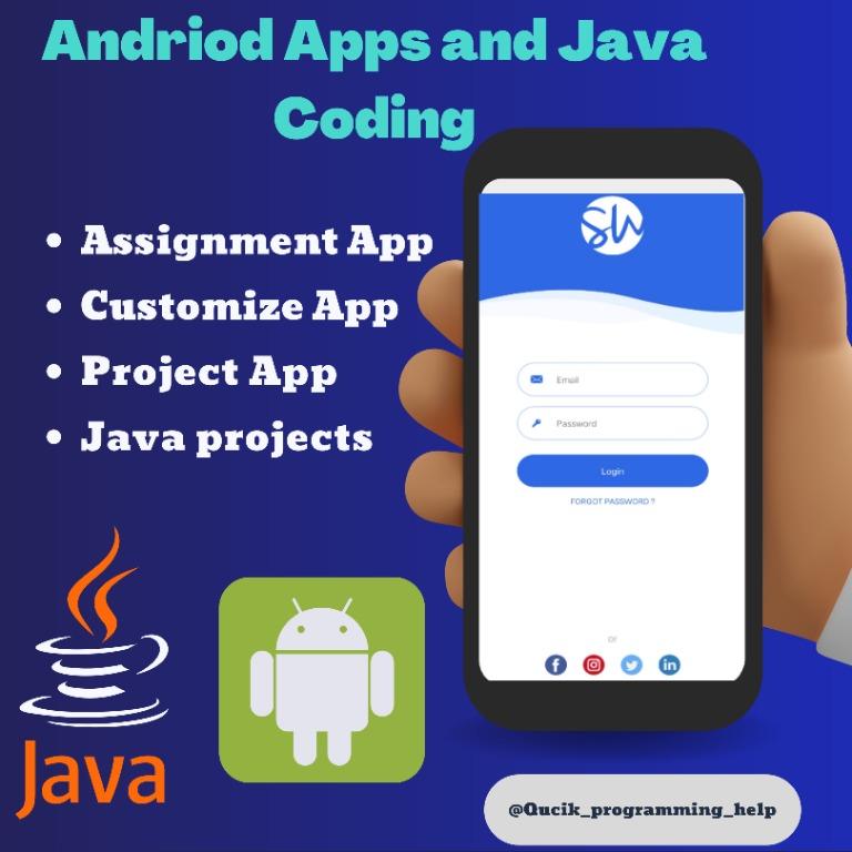 Android App, Flutter, Java coding, Flutter app, Android Studio, Flutter ...