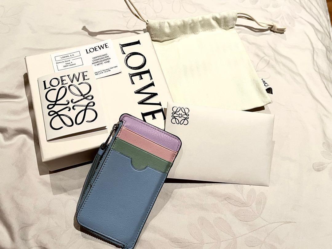 Authentic Loewe Rainbow Card Holder