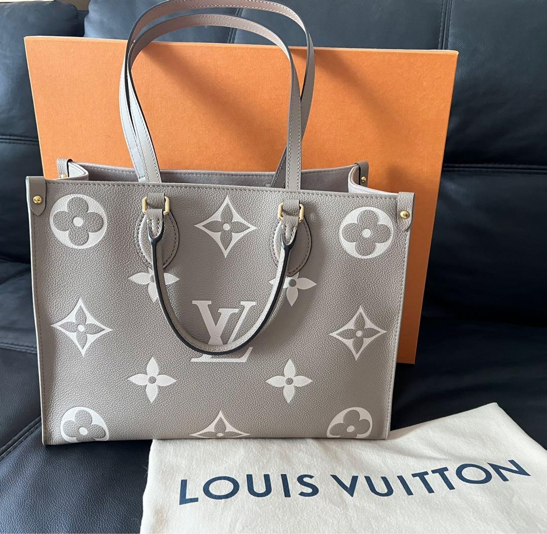 AUTHENTIC Louis Vuitton On The Go MM Empreinte Bicolor, Luxury, Bags &  Wallets on Carousell
