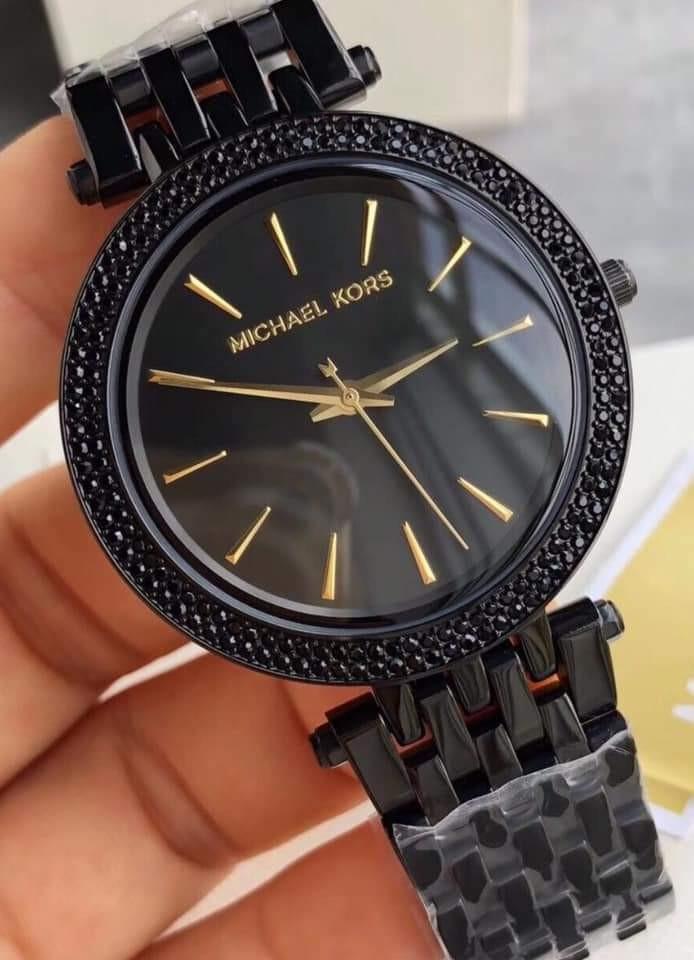 Michael kors hot sale darci black watch