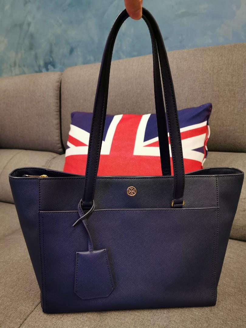 Small robinson saffiano leather tote hotsell