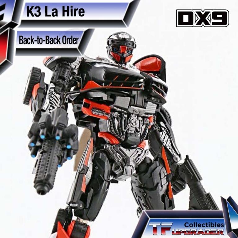 Back to Back Order Unique Toys x DX9 Toys K3 La Hire