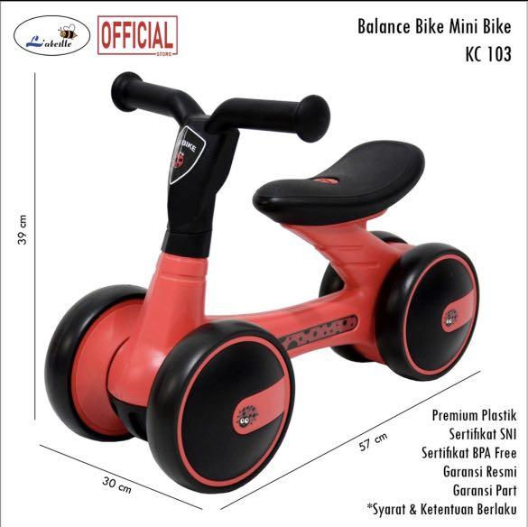 Balance bike bayi 2025