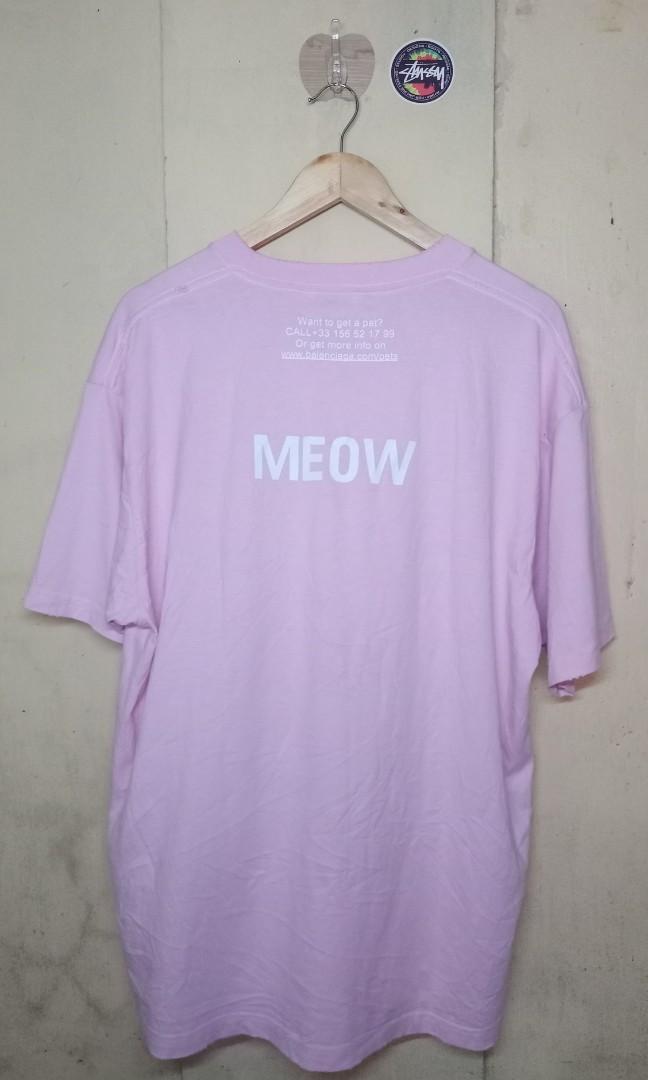 Balenciaga Pink I Love Pets Xl Fit i Love Cats Tshirt  ModeSens