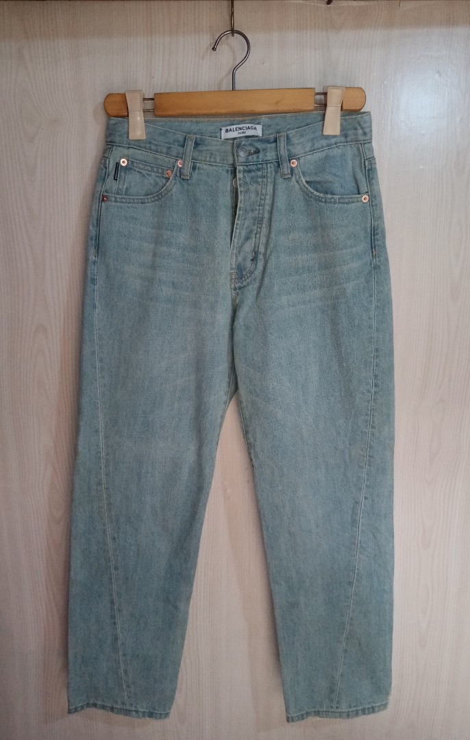 balenciaga twisted jeans
