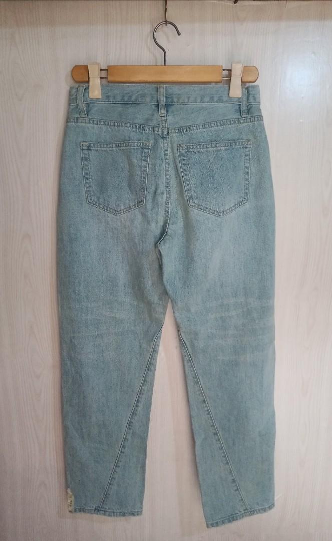balenciaga twisted jeans