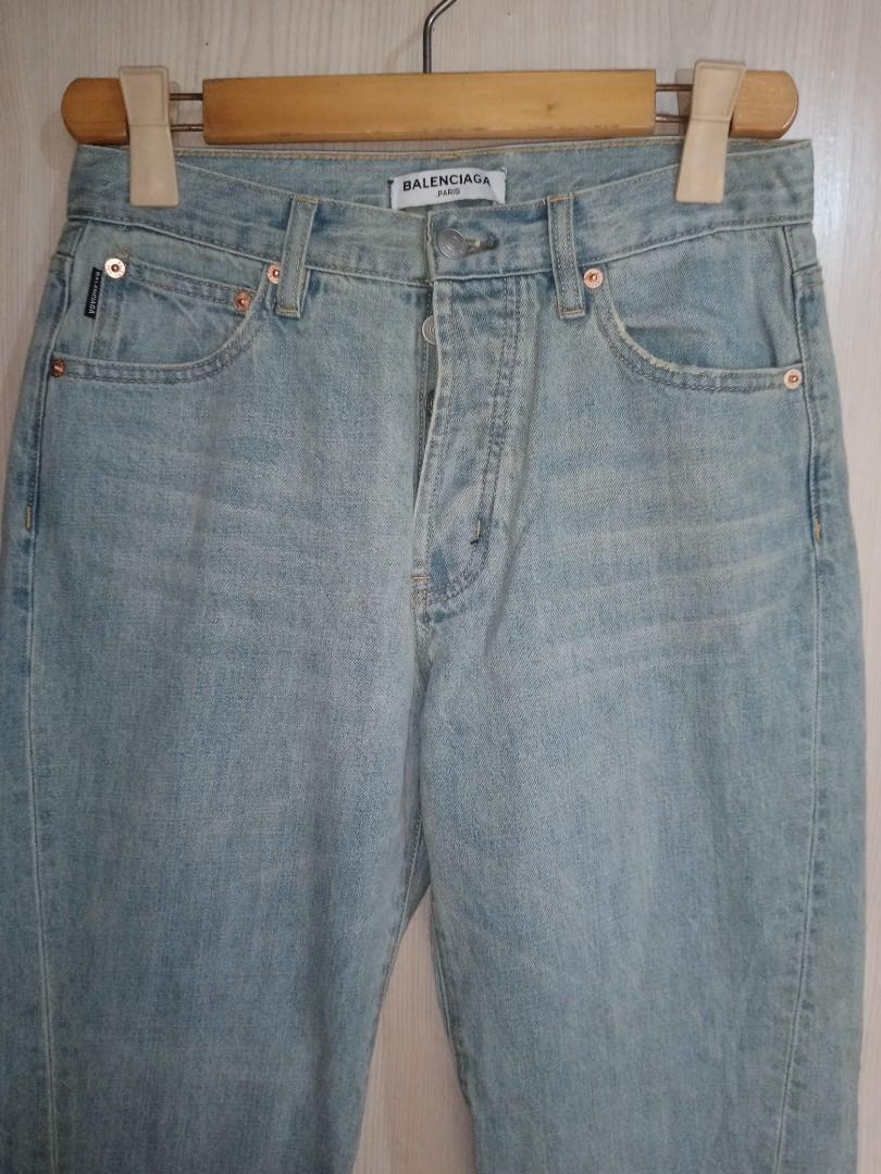 balenciaga twisted jeans
