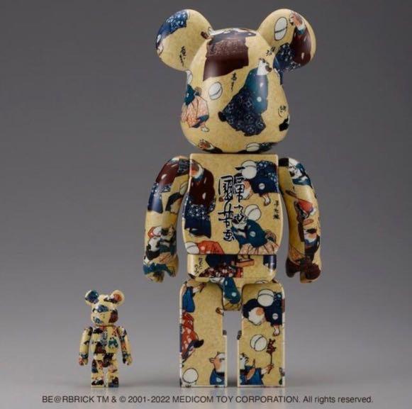 BE@RBRICK 歌川国芳 金魚づくし 100% ＆ 400%