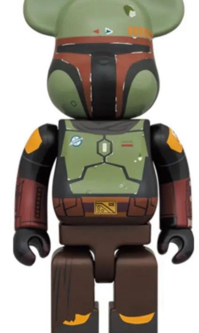 預訂BEARBRICK BOBA FETT 1000% (8-9月到貨), 興趣及遊戲, 玩具& 遊戲