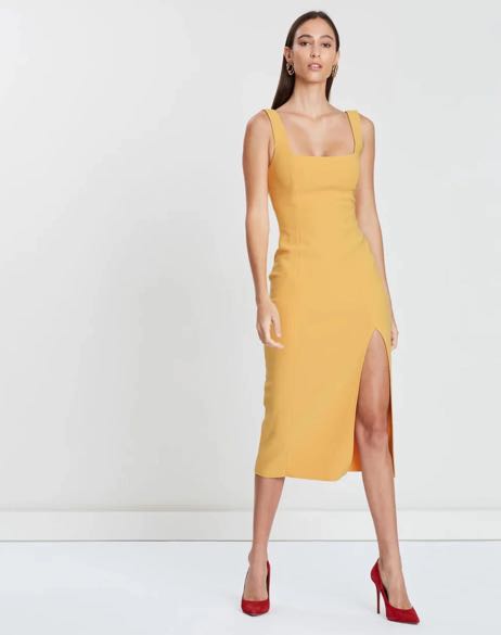 bec and bridge hibiscus midi