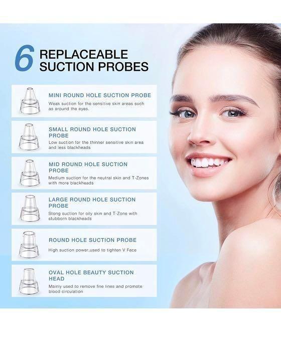 BESTOPE Blackhead Remover Pore Vacuum with Heating and Vibration