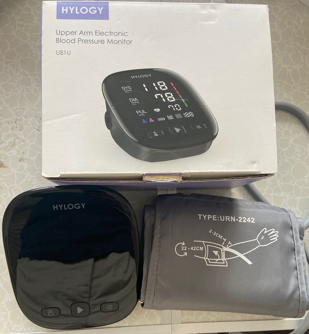 Blood Pressure Monitor, Hylogy, U81U, Health & Nutrition, Health