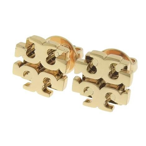 Tory burch small hotsell t logo stud earrings