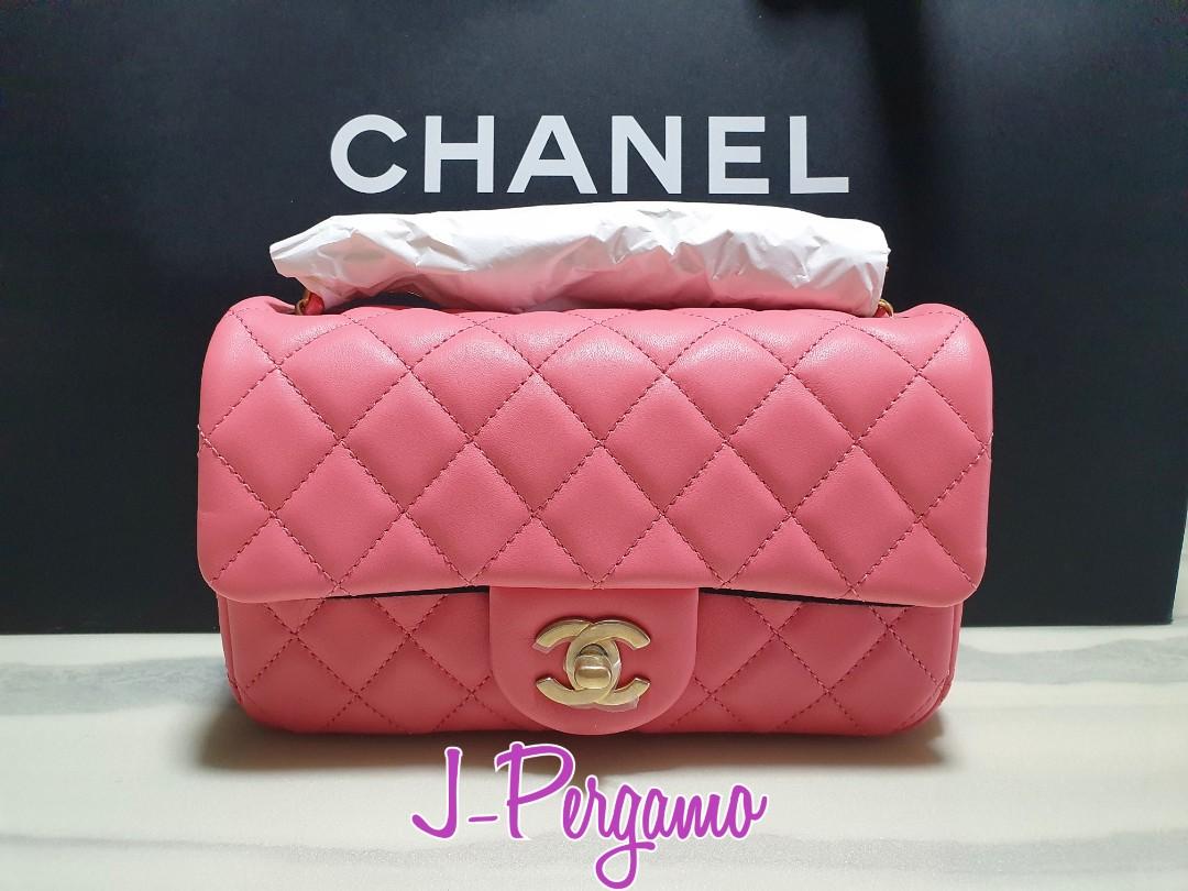 Brand New! Chanel Mini Flap Bag With Golden CoCo Crush Ball {{Only