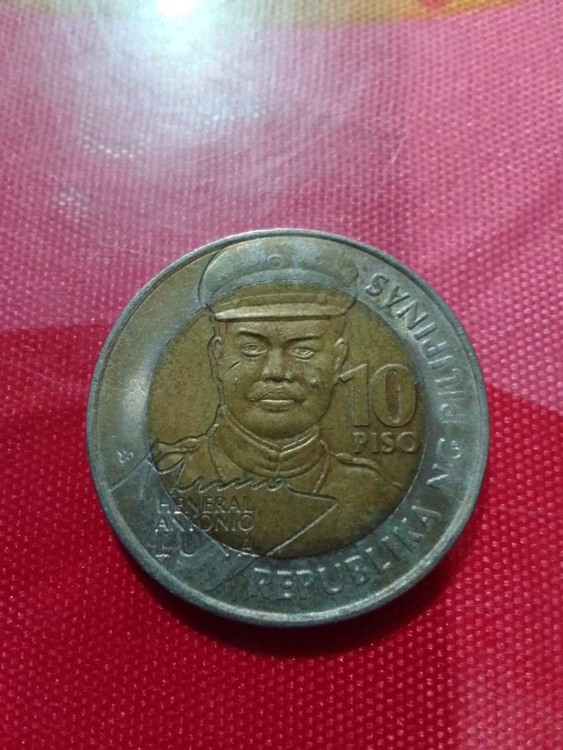 2017 Philippines 10 piso commemorative coin Heneral Antonio Luna uncirculated 