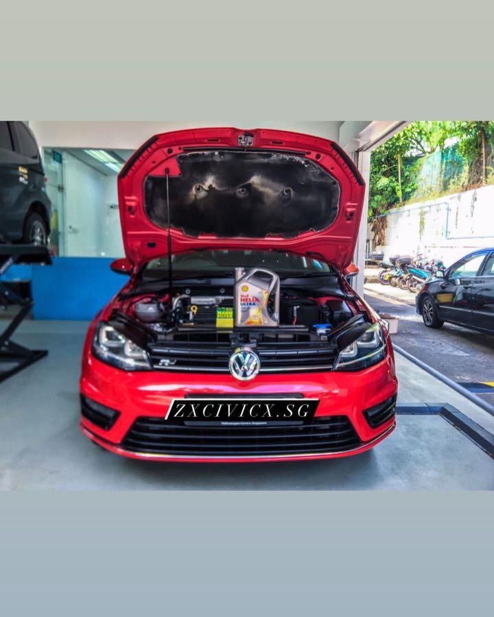 Car servicing / shell helix engine oil Honda Civic FC servicing ...