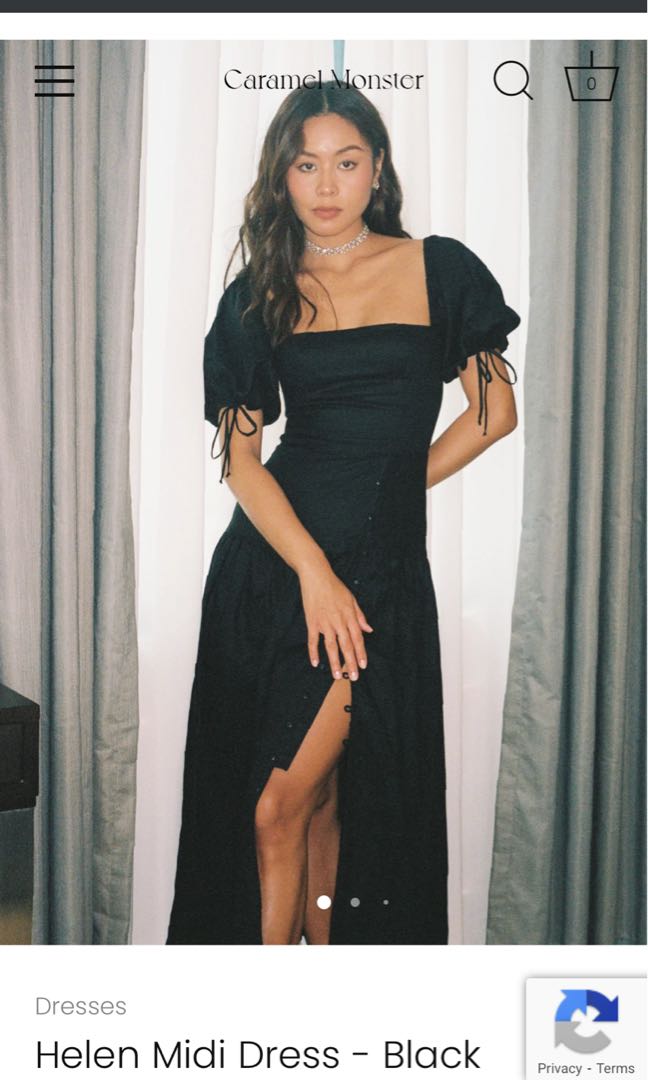 Caramel Monster Dress, Women's Fashion, Dresses & Sets, Dresses on Carousell