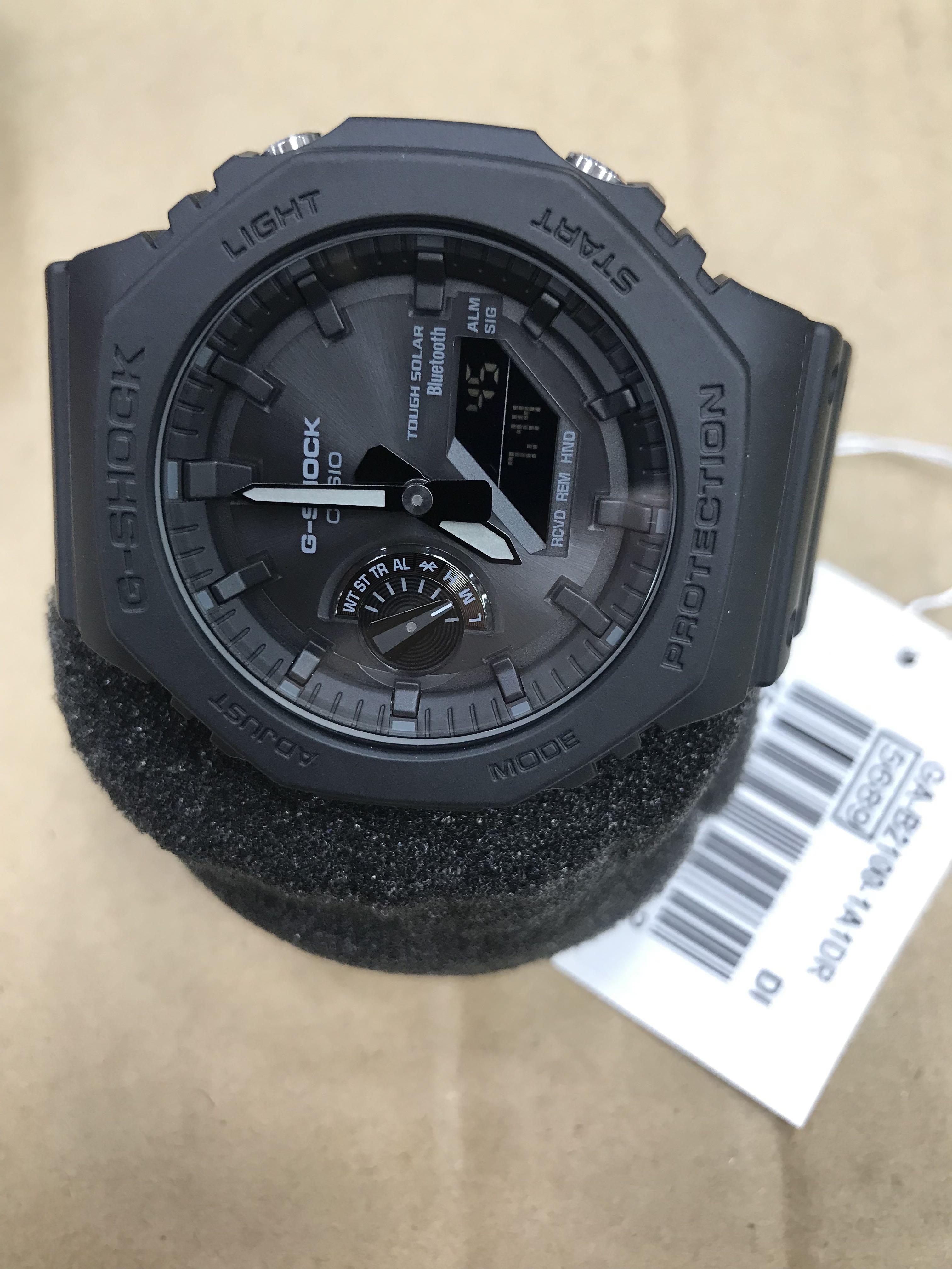 Casioak Gshock GAB2100-1A1 (Category: Men's Watches) located in Manila. Submitted by seikowatchfactory (Listing ID 1172761052, Image 3). Description: Contact: +639178302158 sms/viber/whatsapp/wechat/telegram BNIB 10/10 Model: Casio Gshock GAB2100-1A1 Price: 6295 pesos Specifications: Case Size: 48.5 x 45.4 x 11.9mm Case/Bezel Material: Carbon/Resin Shock Resistant Mineral Glass Neobrite Carbon Core Guard Structure Tough Solar Solar Powered Weight