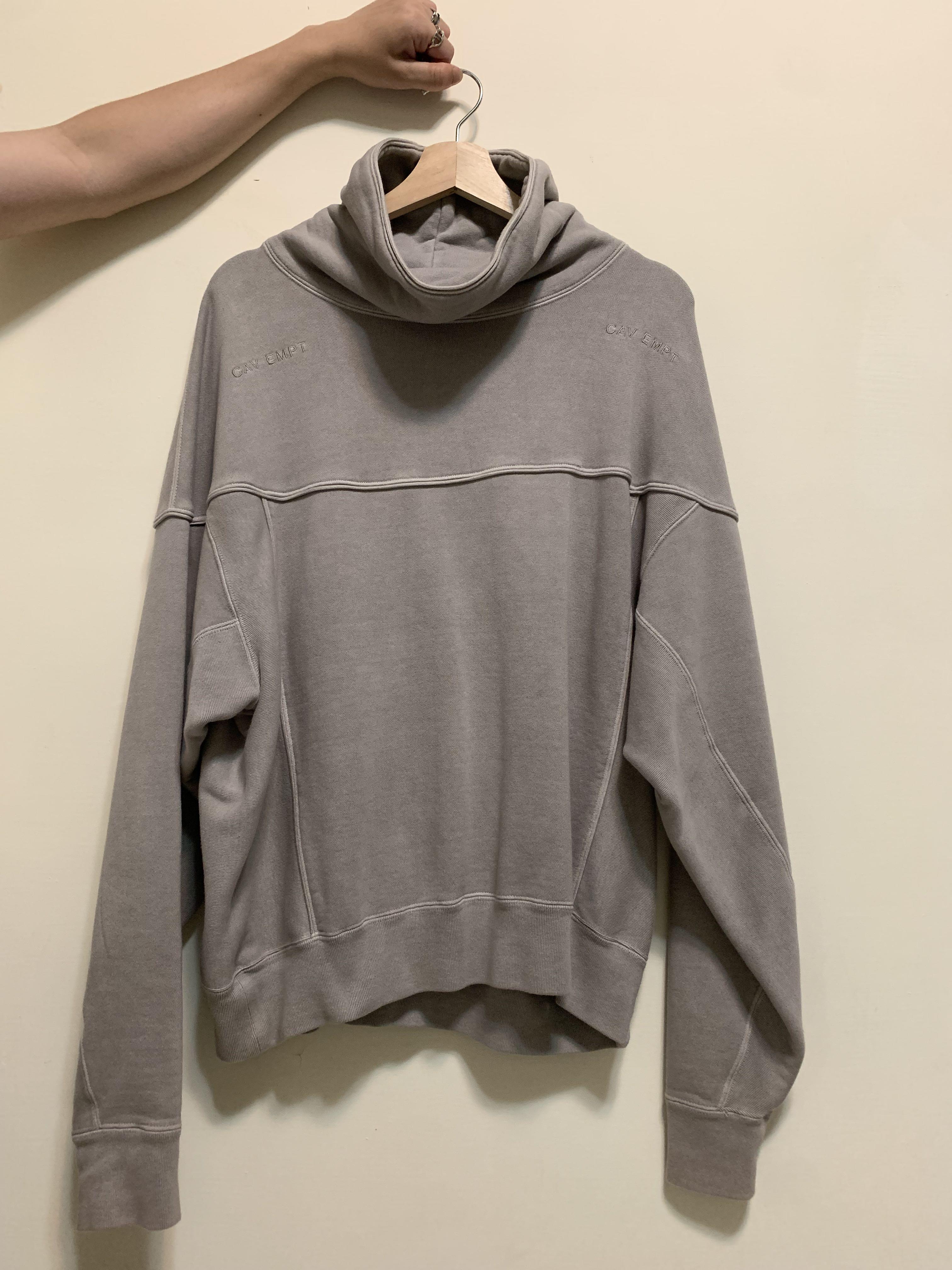 Cav empt stand collar sweat outlet