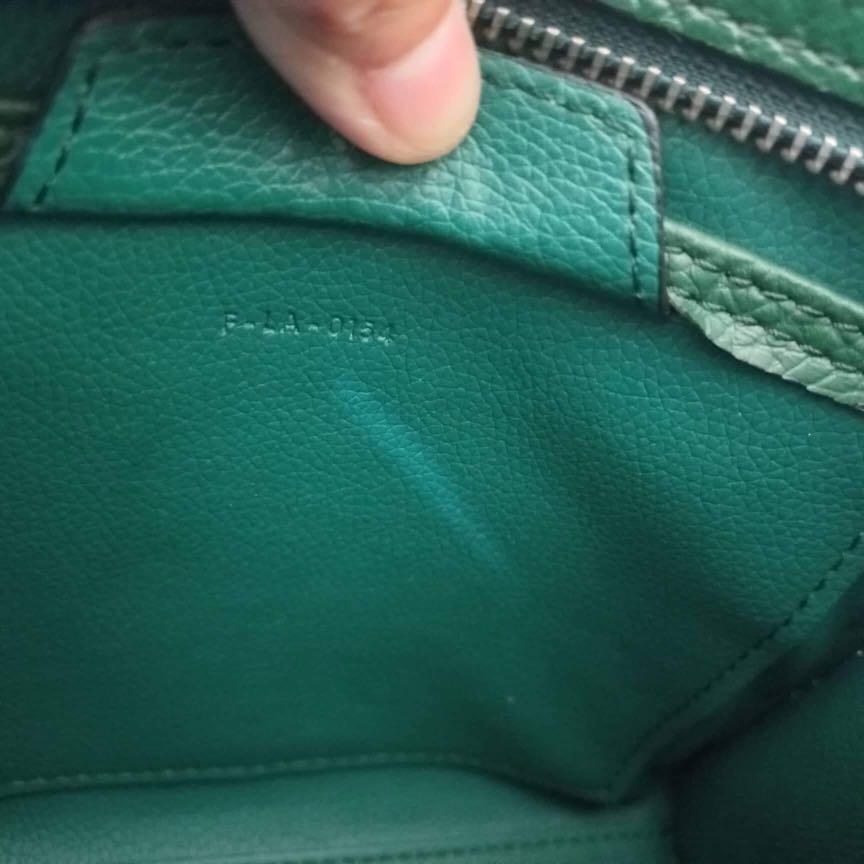 Celine nano Green, Luxury, Bags & Wallets on Carousell