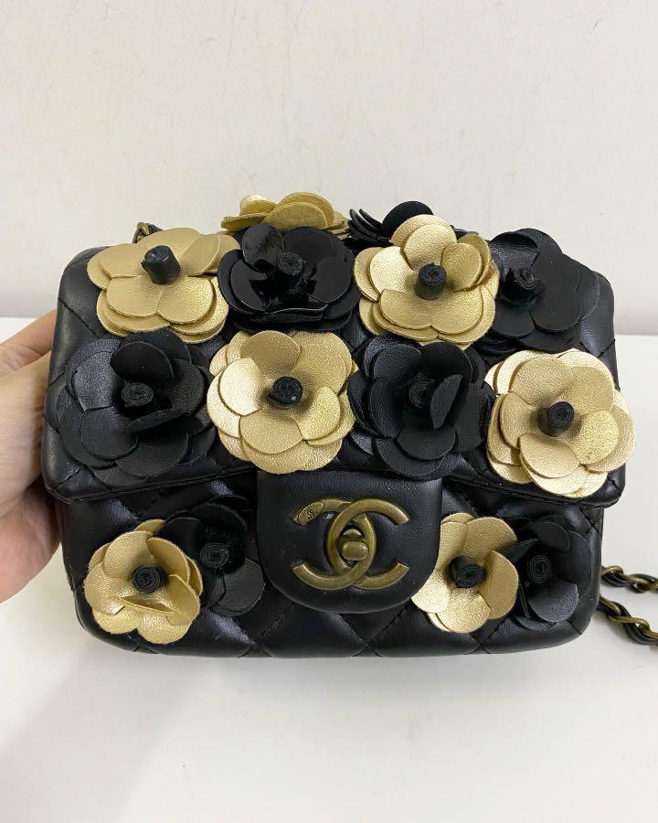 Chanel Camellia Flap Bag Mini, Luxury, Bags & Wallets on Carousell