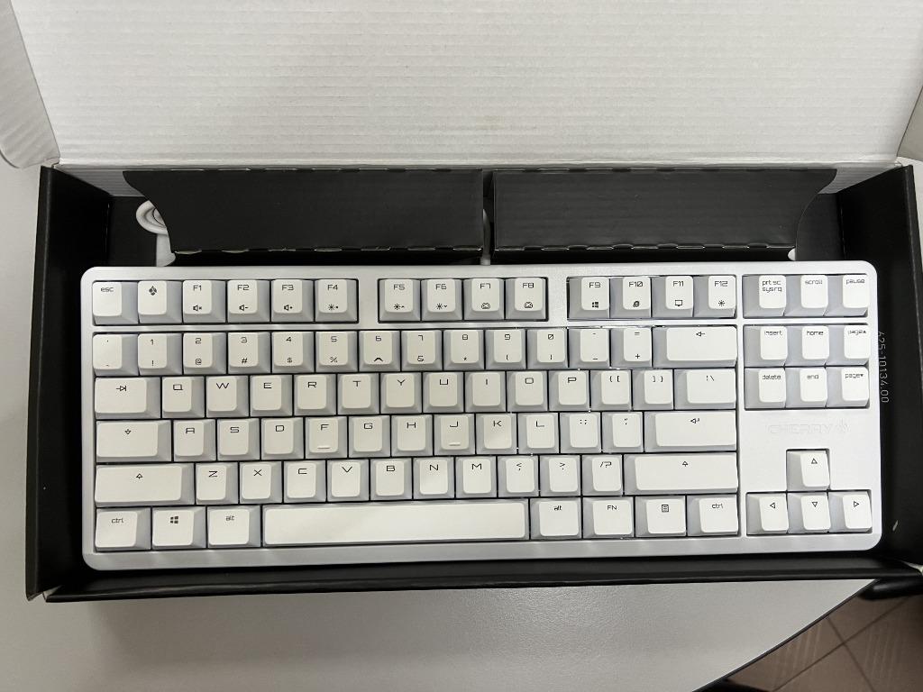 CHERRY MX G80-3000S TKL White RGB Keyboard 赤軸 通販