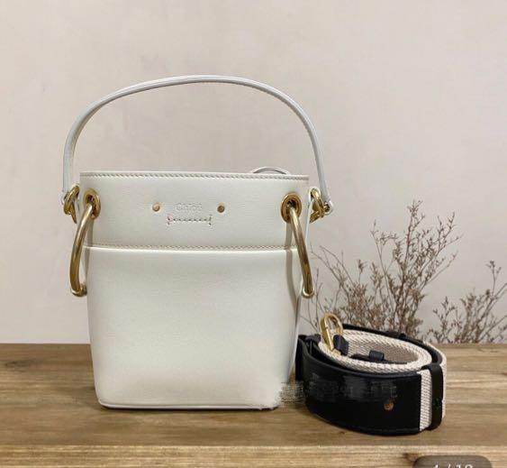 Chloe roy bucket bag white 2025