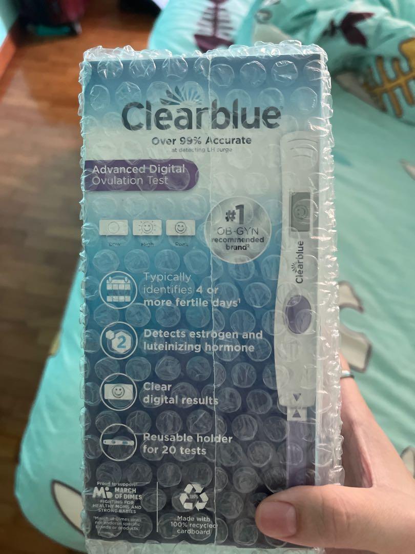 Clear blue advanced digital ovulation test kit 40 with 3 free test free
