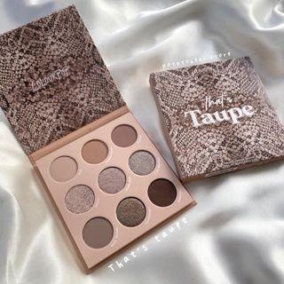 Colourpop That’s taupe Eyeshadow 大地色眼影盤